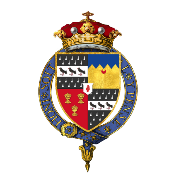 File:Shield of arms of Charles Cornwallis, 1st Marquess Cornwallis, KG, PC.png