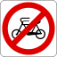 Señales de tráfico de Singapur - Señal reglamentaria - No Cycles.svg