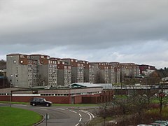 Cumbernauld'da Carbrain ve Kildrum.