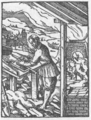 "Der Ziegler" aus Eigentliche Beschreibung aller Stände auf Erden (1568)