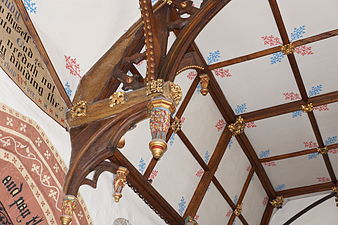 St Michael the Archangel, Llanyblodwel interior 64