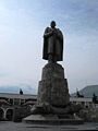 Statue of Benito Juarez located at Plaza Juarez