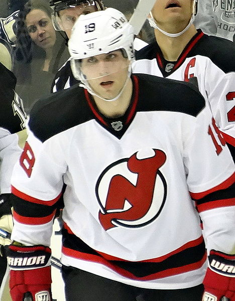 Bernier with the New Jersey Devils in February 2013