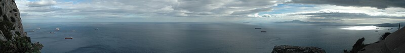 File:Strait of Gibraltar from Spur Battery, Gibraltar 03.jpg