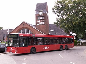 Bahnstrecke Lübeck–Lübeck-Travemünde Strand: Strecke, Geschichte, Weblinks