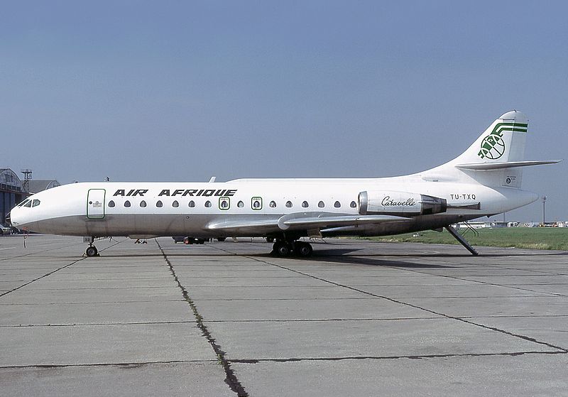 File:Sud SE-210 Caravelle 10B1R, Air Afrique AN1121404.jpg