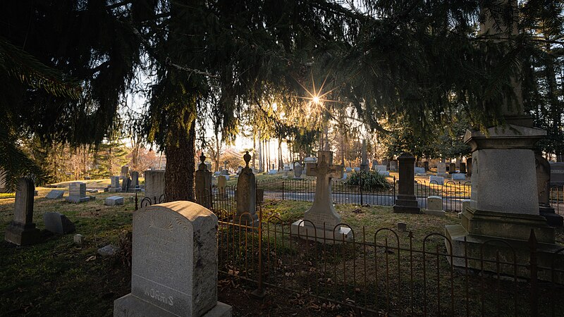 File:Sunset at Rockville Cemetery (52762953134).jpg