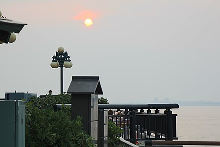 A midsummer's sunset from Enoshima Island