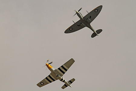 P-51 and Spitfire bottom