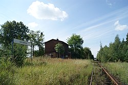 Szczepice kereta berhenti