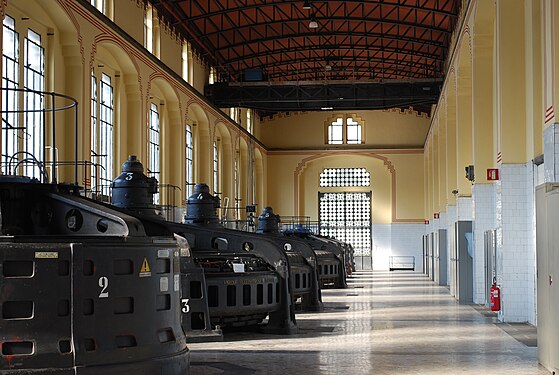 Hydroelectric plant Trezzo sull'Adda