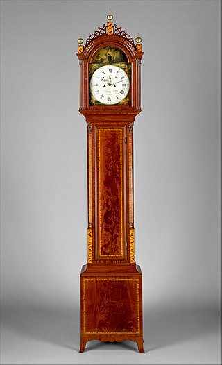 <span class="mw-page-title-main">Oval Office grandfather clock</span> Longcase clock in the oval office of the White House