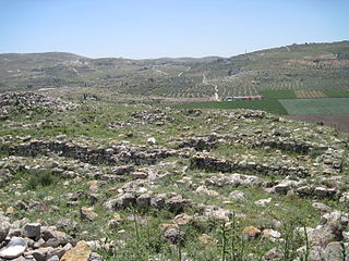 <span class="mw-page-title-main">Tel Dothan</span> Biblical city and archaeological site