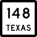 State Highway 148 marker