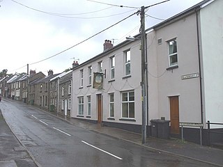 Cefnpennar village in United Kingdom