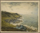 De kust bij Gréville (Jean-François Millet) - Nationalmuseum - 18592.tif