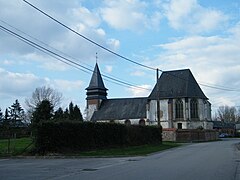 L'église de Tilloy-Floriville.