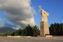 Monumentalstatue Mutter Albanien