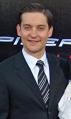 Headshot of actor Tobey Maguire
