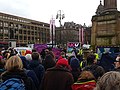 UCU rally at George Square, Glasgow.