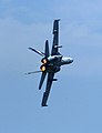 US Navy 050917-N-0295M-440 An F-A-18C Hornet banks in full afterburner.jpg