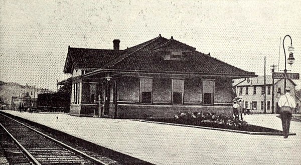 Union Station, Cambridge, Ohio, c. 1914