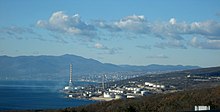 An oil refinery near Rijeka, 2012 Urinj 251208.jpg