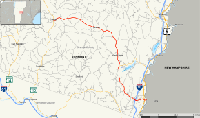 Vermont Route 113 Map.svg