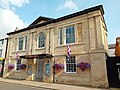 Victoria Hall, built 1839, serves as a community venue and public hall