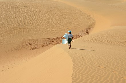 Sand dunes