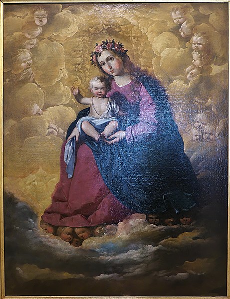 File:Virgen del Rosario, Francisco de Zurbarán.jpg