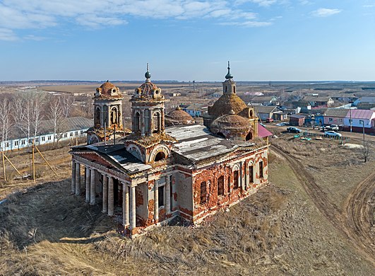 40. Церковь Казанской иконы Божией Матери, Воейково, Милославский район Автор — Ludvig14