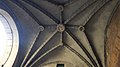 Gotisches Gewölbe, erbaut im 15. Jahrhundert von Alfonso il Magnanimo, Castelnuovo di Napoli