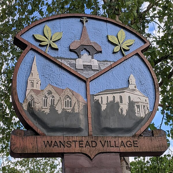 File:Wanstead village sign 02.jpg