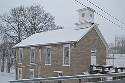 Community church on State Route 821 Warner Community Church.jpg