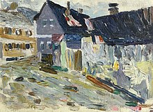 Wassily Kandinsky: Regentag in Kallmünz