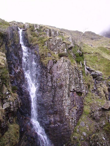 File:Waterfall feeding Ruddy Gill - geograph.org.uk - 353529.jpg