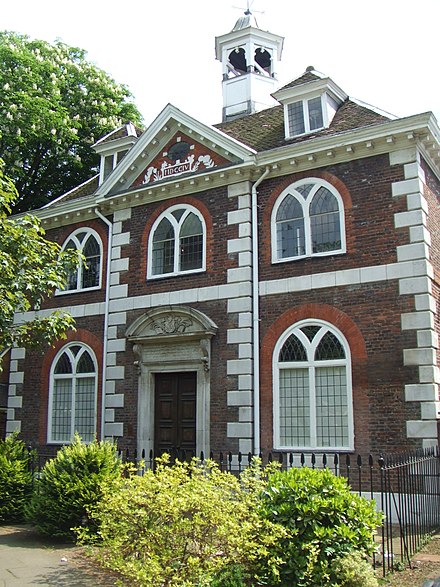 Watford Free School, built 1705, closed 1882