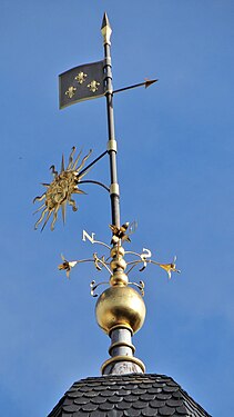 Weather vane _of_Nantes castle, France