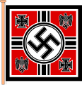 Flaga naczelnego dowódcy Wehrmachtu w latach 1935–1938 (Adolf Hitler używał osobistego sztandaru)