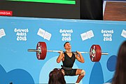 Deutsch: Gewichtheben bei den Olympischen Jugendspielen 2018; Tag 2, 10. Oktober 2018; Jungen 62 kg English: Weightlifting at the 2018 Summer Youth Olympics at 8 October 2018 – Boys' 62 kg