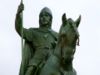 Wenceslaus I Duke of Bohemia equestrian statue in Prague 2.jpg