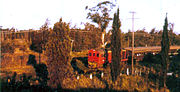 Estación Libertad, ferrocarril Midland, 1939.