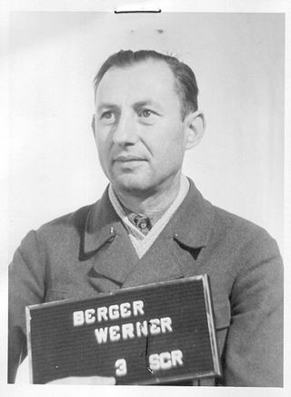 <span class="mw-page-title-main">Werner Berger</span> German politician (1901–1964)