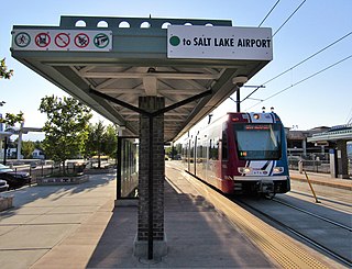 <span class="mw-page-title-main">West Valley Central station</span> Light rail station in Utah