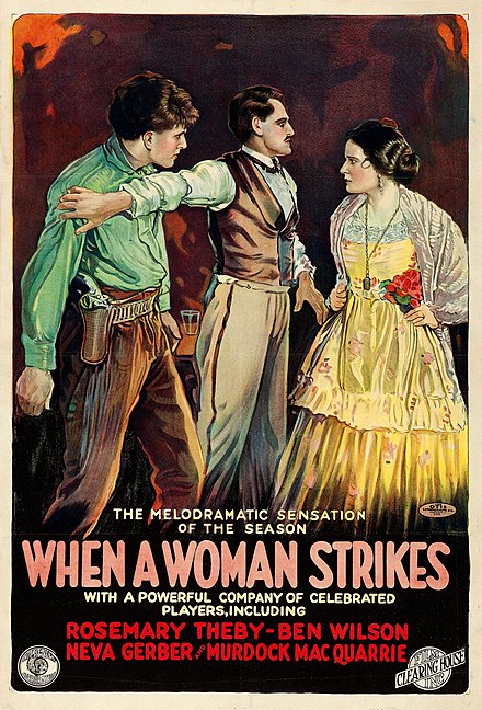 Affiche de When a Woman Strikes (1919)