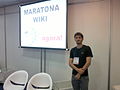 The awesome Wiki Movement Brazil User Group joined a health care event in Brasília, capital of Brazil.