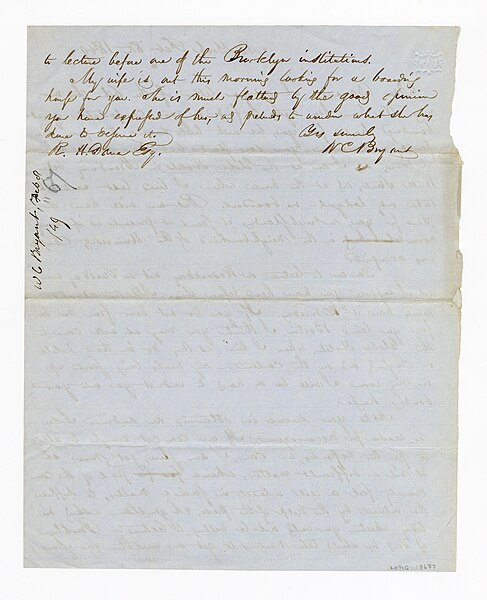 File:William Cullen Bryant to Richard Henry Dana Sr., 8 February 1849 (26f9d0ca-abb5-4a39-bd74-cd193f605eda).jpg