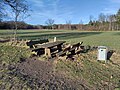 wikimedia_commons=File:Wooden_table_with_2_wooden_benches_and_a_metal_rubbish_bin_next_to_a_footpath.jpg