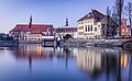 Les îles de Ostrów Tumski de Wrocław.